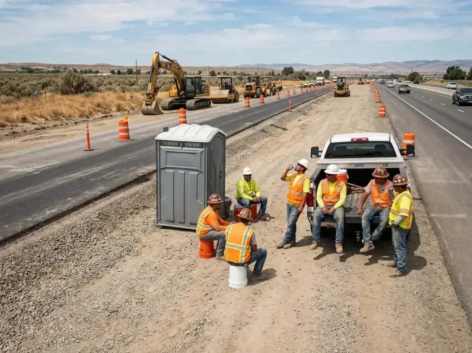 highway-road-construction-crew-007 — frequently asked questions, Porta Potty and Restroom Rentals in Warner Robins, GA